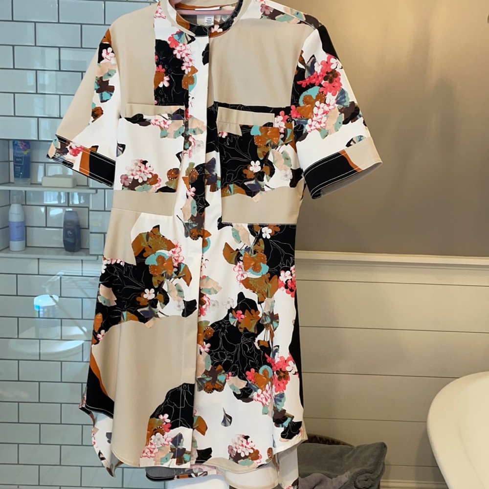 3.1 Phillip Lim for Target floral print Shirtdress. NWOT. Size M